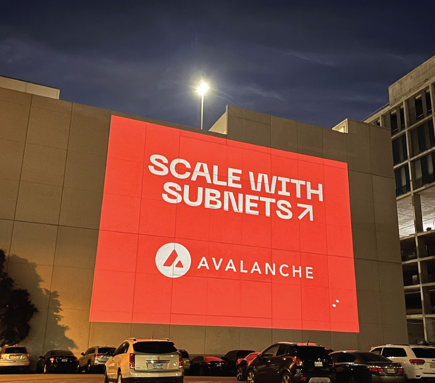 Diagram illustrating network scaling with subnets | Meta OOH